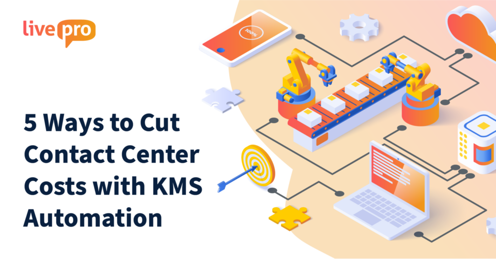 Cut cost with KMS Automation- Livepro