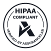 HIPAA Compliant - Circle - One colour 1