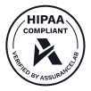 Livepro for highly regulated undustries- HIPAA logo