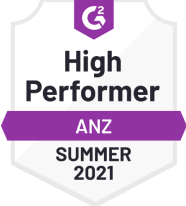 High performer ANZ Summer 2021 and Livepro
