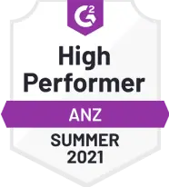 High performer ANZ Summer 2021 and Livepro