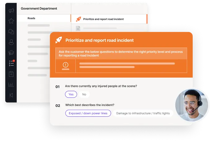 Knowledge solutions for government cx department