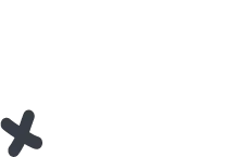Minimal black X icon on a white background, often used as a close or cancel button in a knowledge management system interface powered by AI voice agent technology.