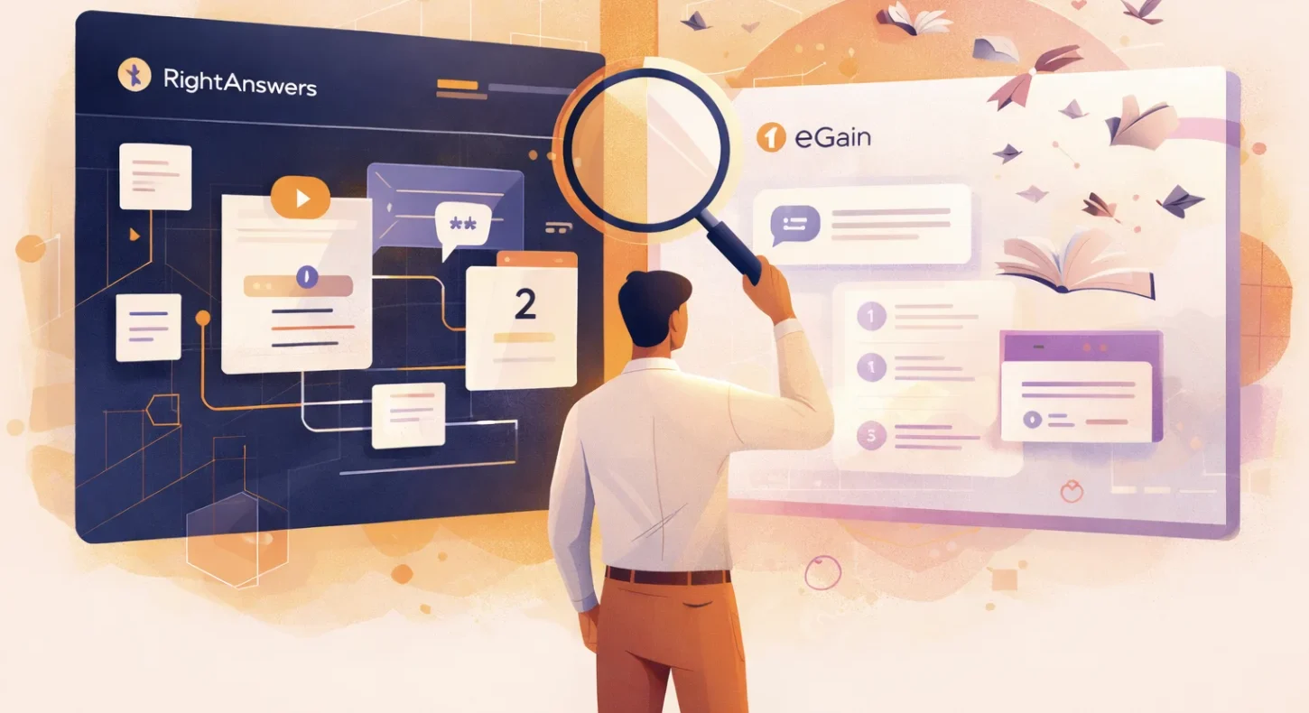 rightanswers vs egain