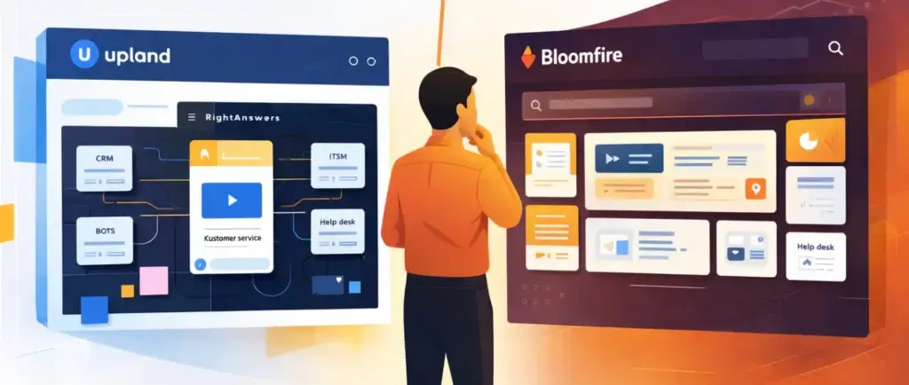 rightanswers vs bloomfire