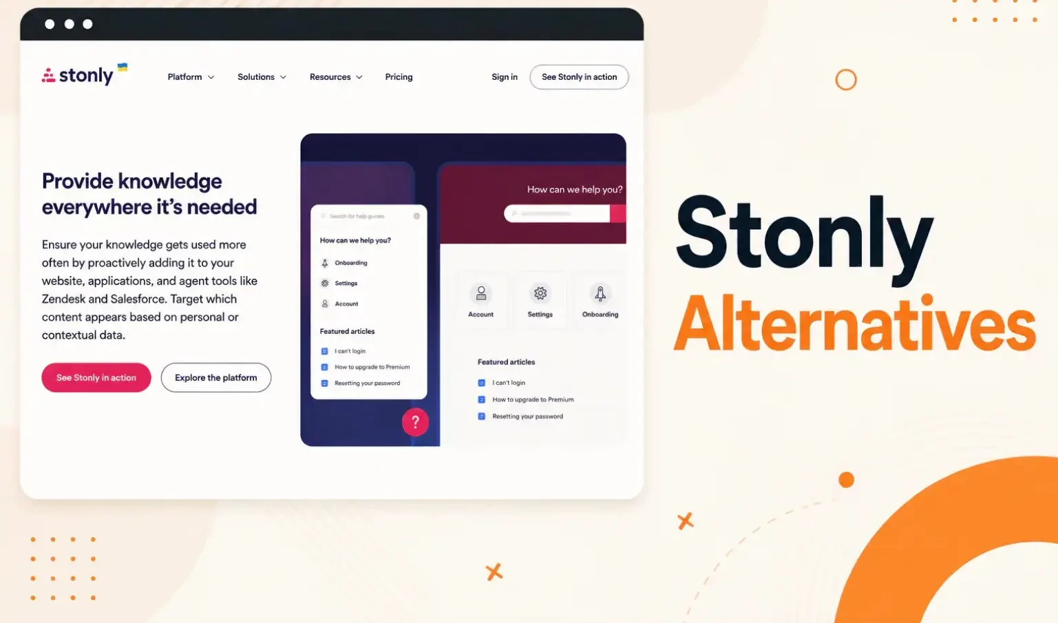 stonly alternatives