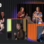 livepro branded collage of speakers presenting at a previous livepro forum event